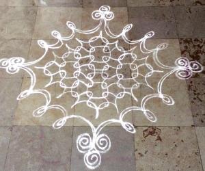 Tuesday kolam