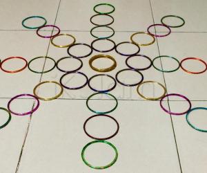 Rangoli: Bangle kolam