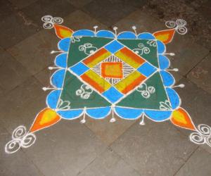 Navarathiri kolam