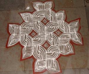 Rangoli: dot padi kolam