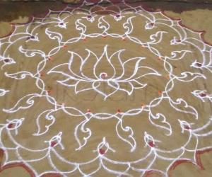 Rangoli: marghazhi 1