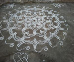 Rangoli: LOTUS RANGOLI