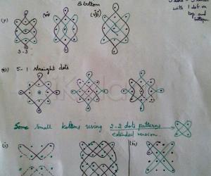 Basic Patterns for Chikku Kolams - 5