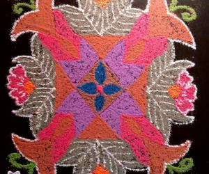 Dotted Rangoli for Beginner