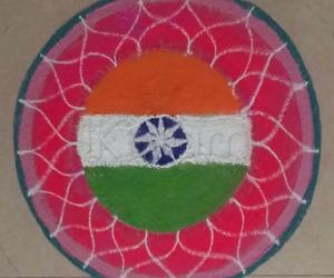 Independence day Special Rangoli