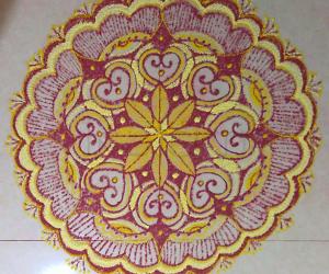 Rangoli: Margazhi Kolam Dec. 2016 
