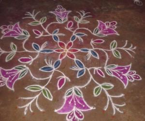Rangoli: colour kolam