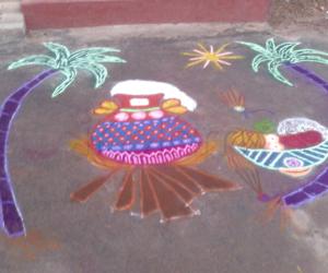 my pongal kolam