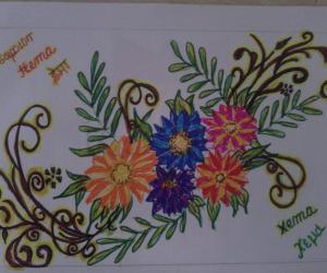 dd colourful kolam