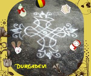 Rangoli: DD daily kolam