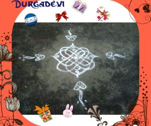 Double stroke chiku kolam