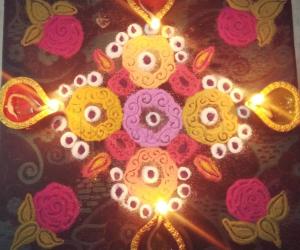 Simple kolam