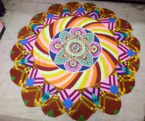 Thai Poosam Special Rangoli