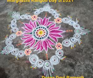 Marghazhi Rangoli Day 6/2021 by DD