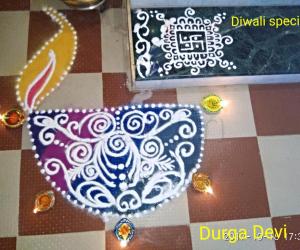 Rangoli: Diwali special rangoli 3 by DD