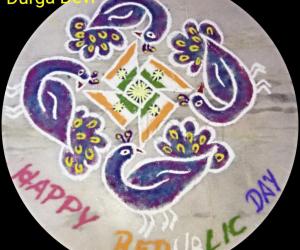 Rangoli: Republic Day special Kolam 2