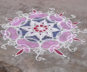 my colour kolam