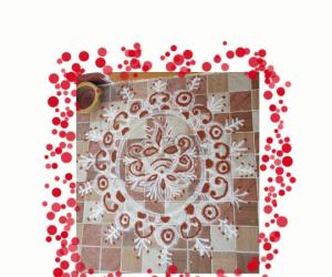 DfD freehabd deepam kolam