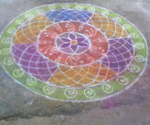 Rangoli: margazhi rangoli