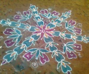 Rangoli: colorful rangoli
