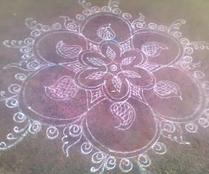 Rangoli: margazhi dewdrop contest 2016