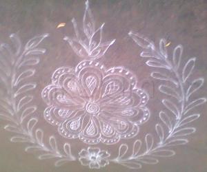 Rangoli: simple design