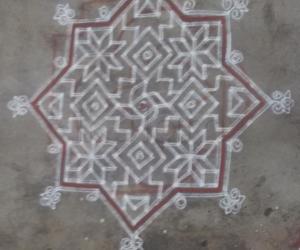 Rangoli: markazhi day 9