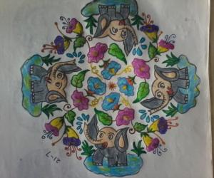 Rangoli: Appus kolam