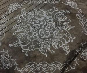 Rangoli: Dhanurmaasam day4...