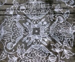 Rangoli: Dhanurmaasam day 7...