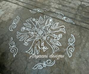 Daily kolam...