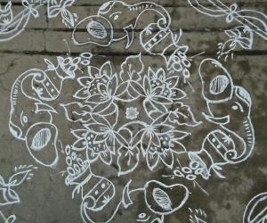 Rangoli: Happy akshya tritiyaa...