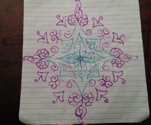 Rangoli: Devi karthi rangoli