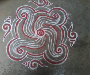 Sunday kolam!