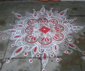 Daily kolam!