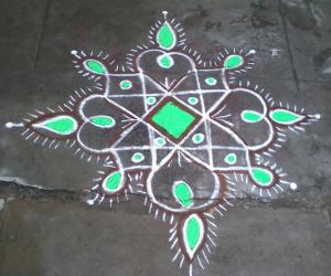 Monday kolam!