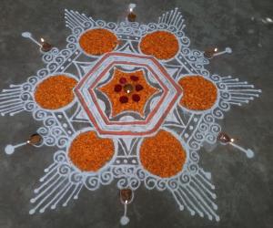 Friday kolam!