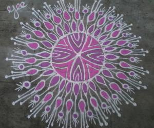 My small kolam!