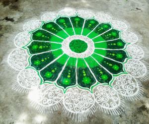 Navaratri 2017! Day 2_Green!
