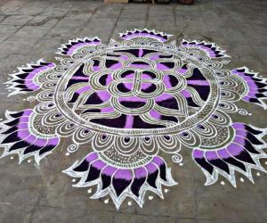 Margazhi kolam day-24!