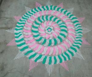 My trail kolam!