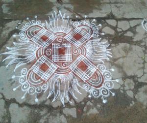 my kolam!