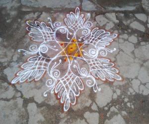 my kolam!