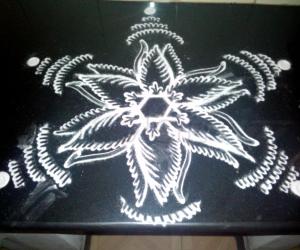Navarathri day3; White magic!
