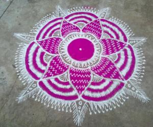 Rangoli: Margazhi kolam_28!