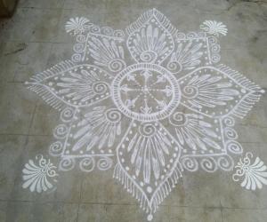 Rangoli: my daily kolam