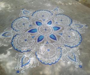 Thursday  kolam!!