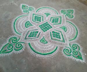 my daily kolam!