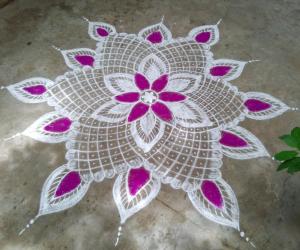 my daily kolam!