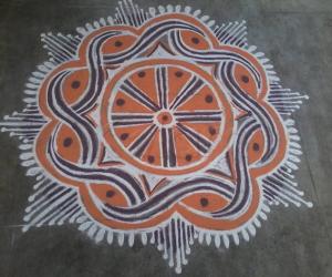Monday kolam!